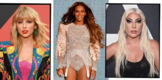 Taylor Swift, Beyonce and Lady Gaga
