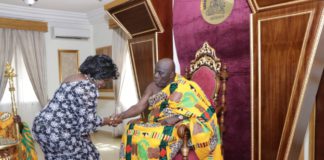 Okyehene and Cecilia Dapaah