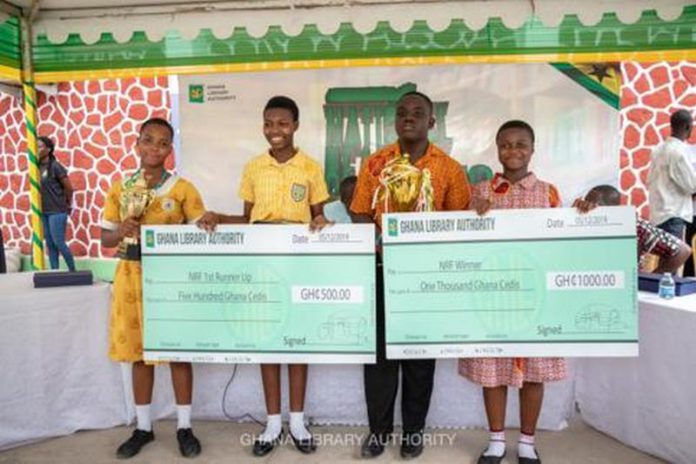 The respective winners were awarded cash prizes and all contestants given one-year free library subscription