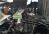 The burnt items included clothes, sewing machines, food items and other goods worth several thousands of Ghana Cedis.