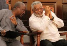 Mahama’s tribute 2 years after Rawlings’ death fills Ghanaians with tears