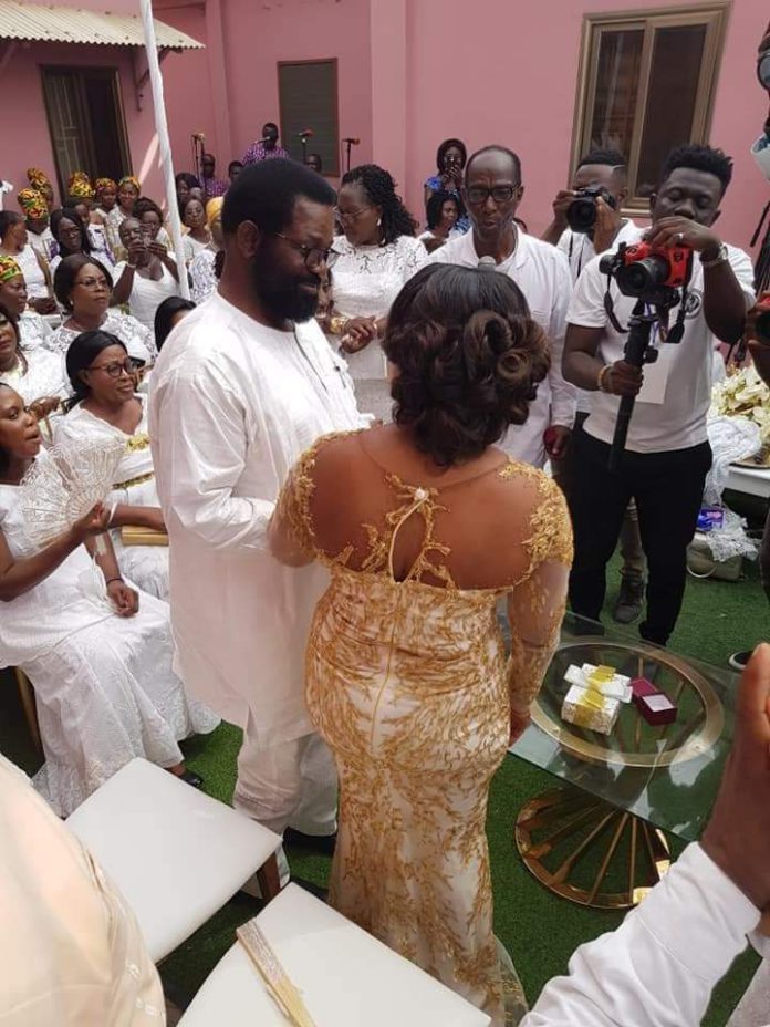 At a solemn ceremony at Mamprobi in Accra Thursday, December 4, 2019, Mr Vanderpuije engaged Cynthia Amerley Ayiku