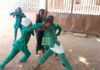 Pupil fighting at school