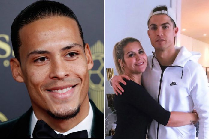 Ronaldo's sister Katia has slammed Van Dijk in a massive Instagram post