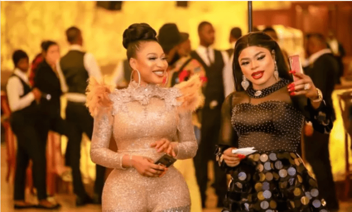 Tonto Dikeh and Bobrisky