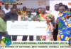 The national award comes with a cheque of GH¢ 536,000.00