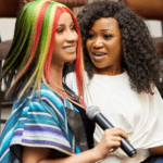 Cardi B and Akuapem Poloo (R) / Photo Credit: Instagram