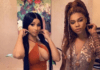 Cardi B and Becca (R) in Ghana