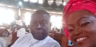 Nigerian actress, Funke Akindele, loses dad