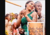 Keche Andrew's wife tattoos singer's name on her hand