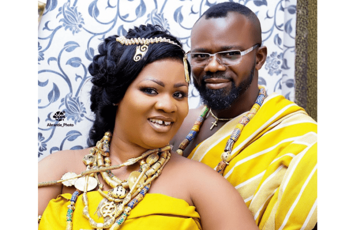 Obaapa Christy and husband