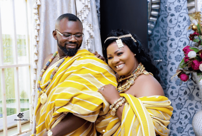 Obaapa Christy releases photos of traditional wedding on social media