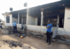 The fire destroyed a three-bedroom apartment housing three teachers of the Bole Nursing College