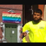 Man jailed for 16 years for pulling down gay flag and burning it
