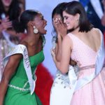 Her happy dance for Miss Jamaica is what friendship is all about!