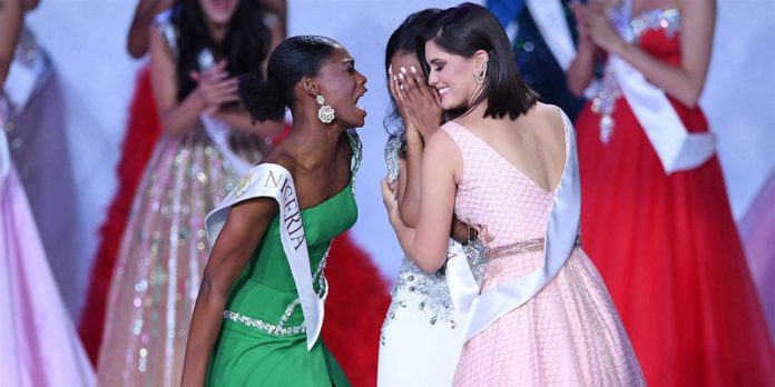 Her happy dance for Miss Jamaica is what friendship is all about!