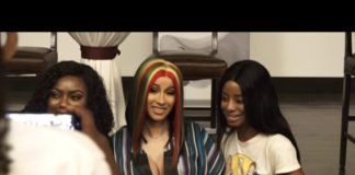 Cardi B could not hide her excitement for the gifts and she thanked them for them