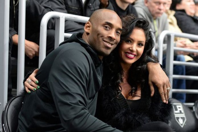 Kobe Bryant and his wife Vanessa