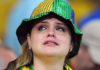 Brazil fans were emotional following their country's defeat to Germany in 2014