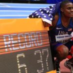 American sprinter Christian Coleman won gold at the last World Athletics Indoor Championships in Birmingham