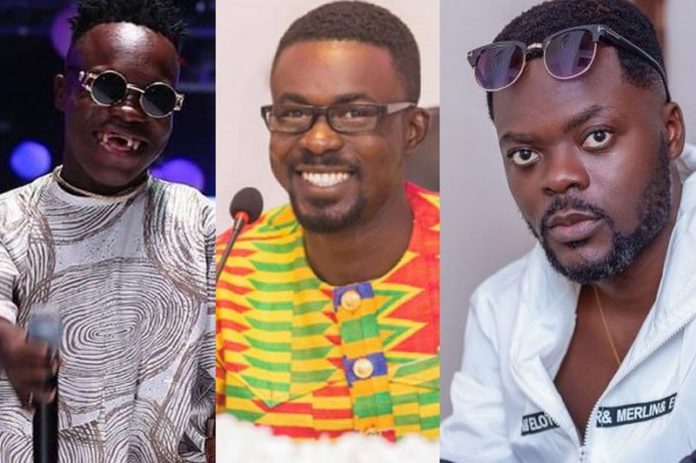 Shatta Bandle, Nam 1 and Cabum were part of the awardees of the Something Wicked Awards on Hitz FM