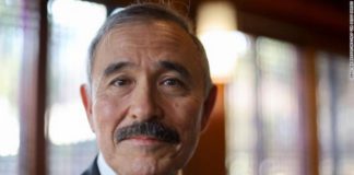 US Ambassador to South Korea Harry Harris poses for a photo after a group interview at the ambassador's residence in Seoul on Thursday.