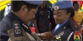 police officers get UN medal