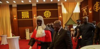 Akufo-Addo and chief justice