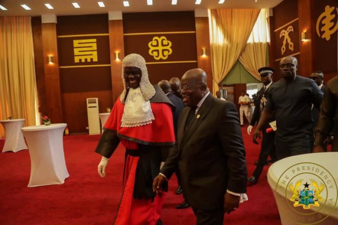 Akufo-Addo and chief justice