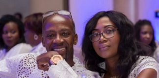 Rex Omar and his wife