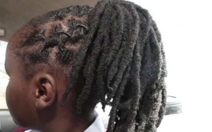 The school girl was asked to cut her dreads in order to secure admission.