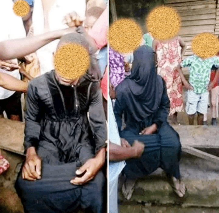 Photo Man Allegedly Disguised In Hijab To H