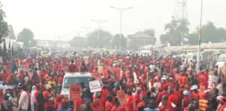 opposition parties demo against new voters register