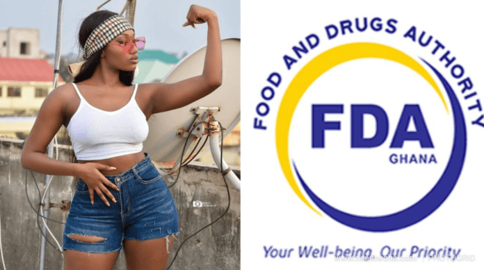 Wendy Shay hits back at FDA again over celebs ban on alcoholic endorsement