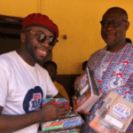Hitz FM’s Daybreak Hitz donates learning materials to Dome D/A Exp. Primary School