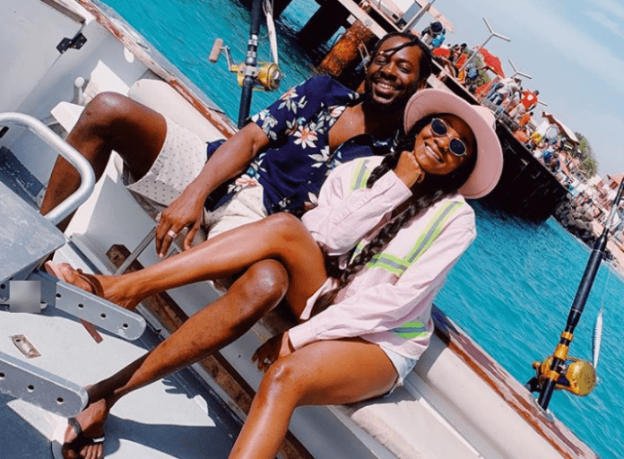 Simi and her husband Adekunle Gold