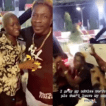 Shatta Wale kneels before Fella; visits Medikal to save their relationship