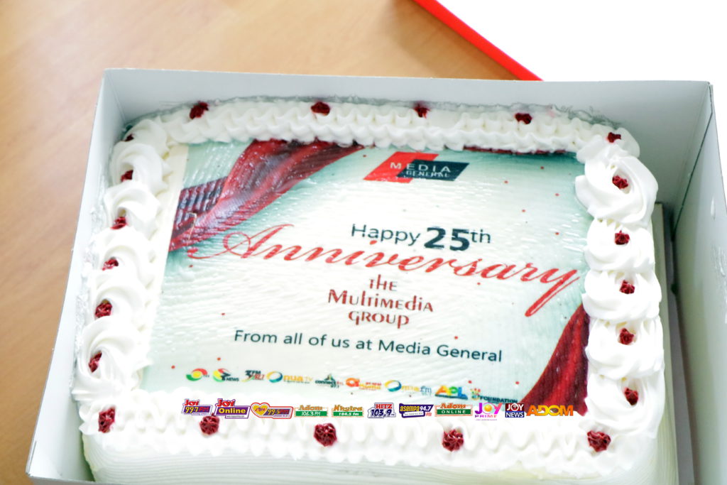 Photos: Media General congratulates Multimedia on Silver Jubilee