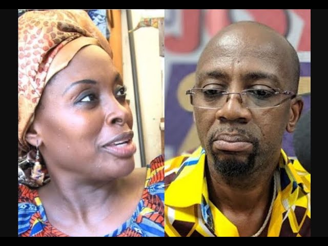 Rex Omar and Akosua Agyapong