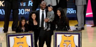 Kobe and Vanessa Bryant - pictured with three of their daughters - married in 2001
