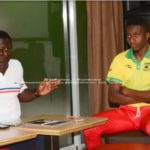 Dr Kwame Kyei and Felix Annan