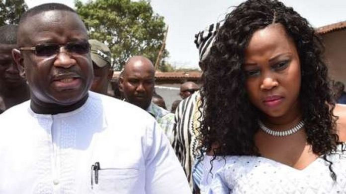 President Julius Maada Bio and Fatima Bio first married in 2013