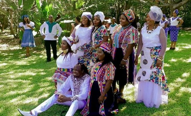 Photos: 50-year-old man marries 6 women in one ceremony