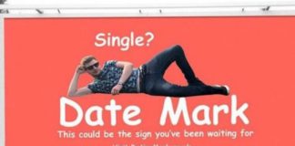 Mark really isn’t the first guy to use roadside billboards to find love. Last year, we wrote abut a mysterious Mormon millionaire who used a similar method to find love.