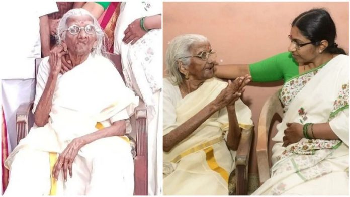 - Excelling, the 105-year-old woman scored an amazing 74.5% where she cleared all the marks in mathematics and scored 30 over 50 in English