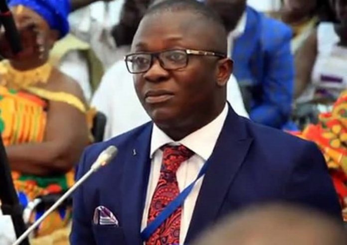 Bryan Acheampong is now the Minister of State at the Ministry of Interior