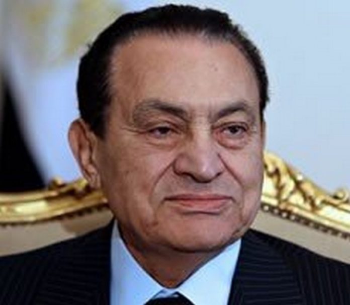 Former Egyptian President Hosni Mubarak