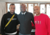 Jordan, CK Akonnor and Andre Ayew