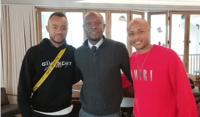 Jordan, CK Akonnor and Andre Ayew