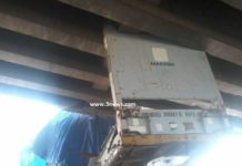 Damaged Ashaiman Bridge on the Accra-Tema motorway